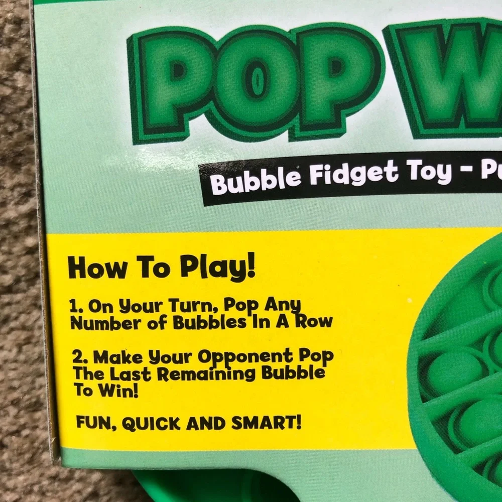 ☀️3/$10 Yellow Pop Wars game and stress reliever (see description)